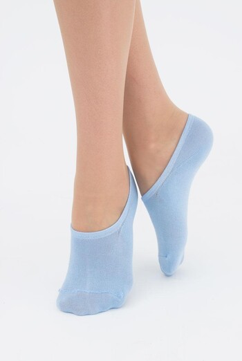 Жіночі шкарпетки слідки Ws0 classic Giulia (baby blue)