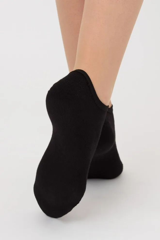 Жіночі шкарпетки слідки Ws0 classic Giulia (black), чорний