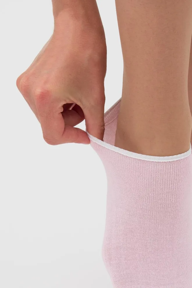 Жіночі шкарпетки слідки Ws0 classic Giulia (deep pink), рожевий