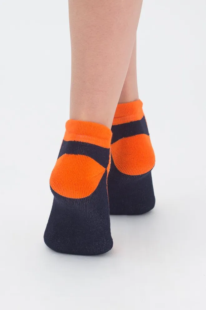 Носки женские спортивные Ws1cspte-001 Giulia (orange), оранжевые