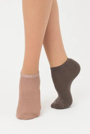 Носки женские короткие Ws1 classic Giulia 2 пары (haze/chantarel) Носки женские короткие Ws1 classic Giulia 2 пары (haze/chantarel)