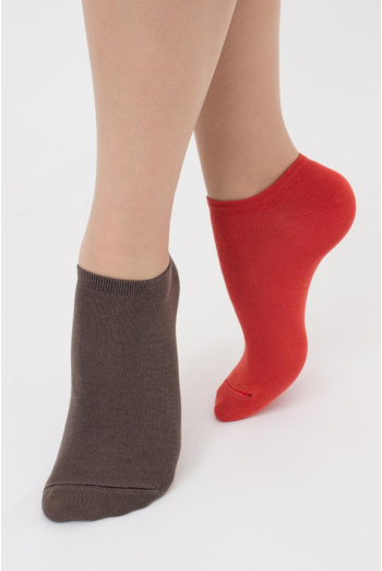 Носки женские короткие Ws1 classic Giulia 2 пары (haze/ceramite) Носки женские короткие Ws1 classic Giulia 2 пары (haze/ceramite)