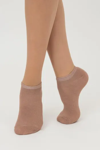 Шкарпетки жіночі короткі Ws1 classic Giulia 2 пари (chantarel)