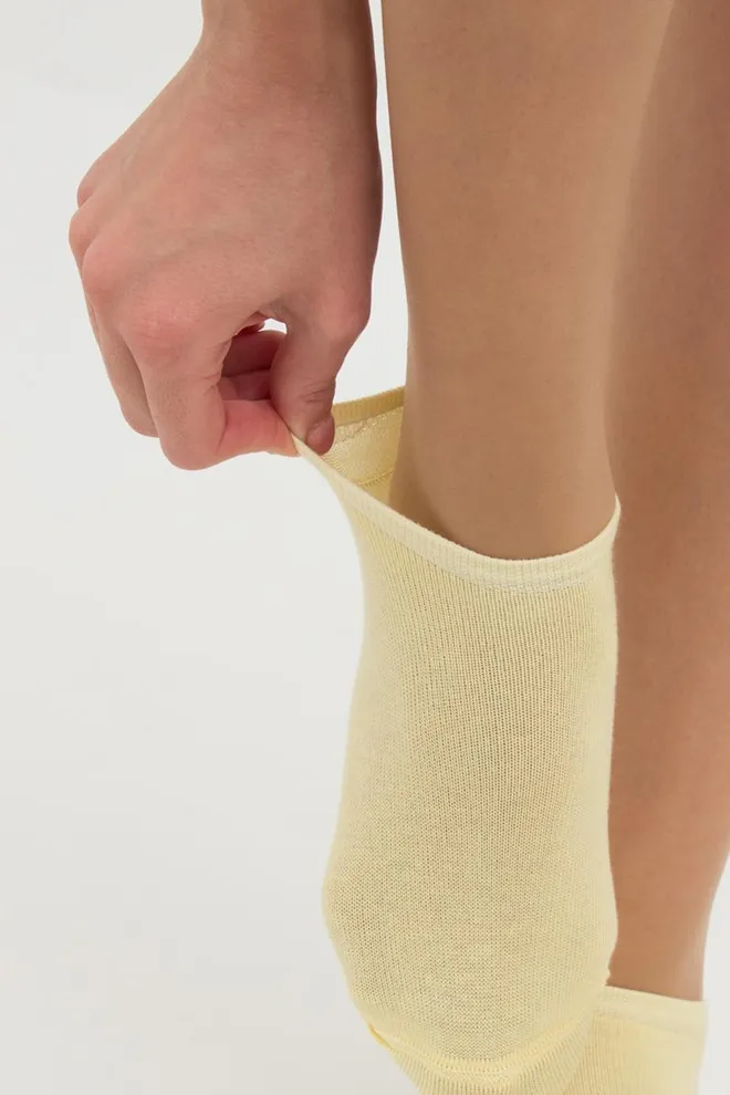 Шкарпетки жіночі короткі Ws1 classic Giulia 2 пари (pastel turquoise/light yellow)