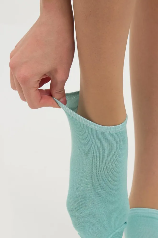 Шкарпетки жіночі короткі Ws1 classic Giulia 2 пари (pastel turquoise/light yellow)