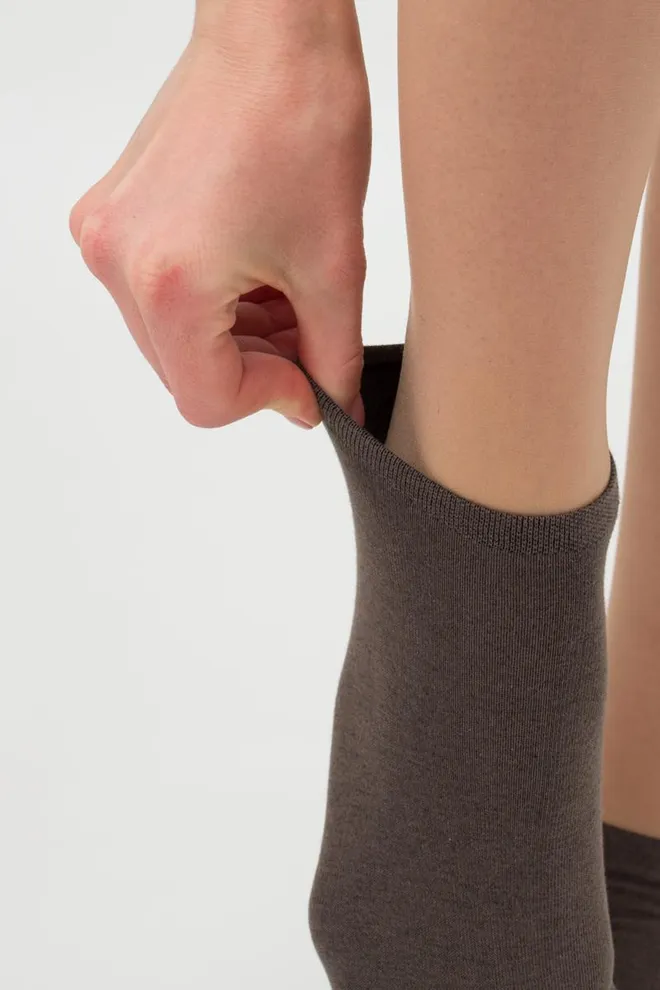 Шкарпетки жіночі короткі Ws1 classic Giulia 2 пари (haze/iron)