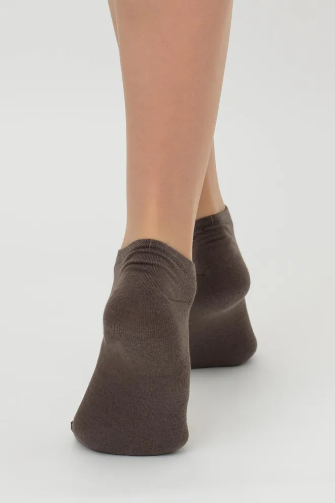 Шкарпетки жіночі короткі Ws1 classic Giulia 2 пари (haze/iron)