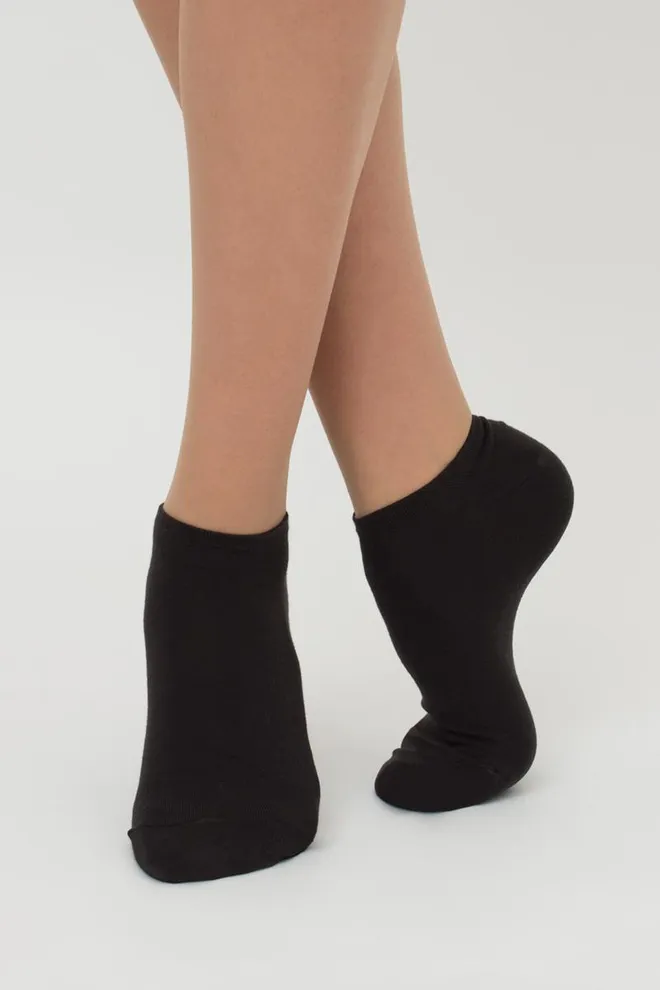 Шкарпетки жіночі короткі Ws1 classic Giulia 2 пари (haze/iron)