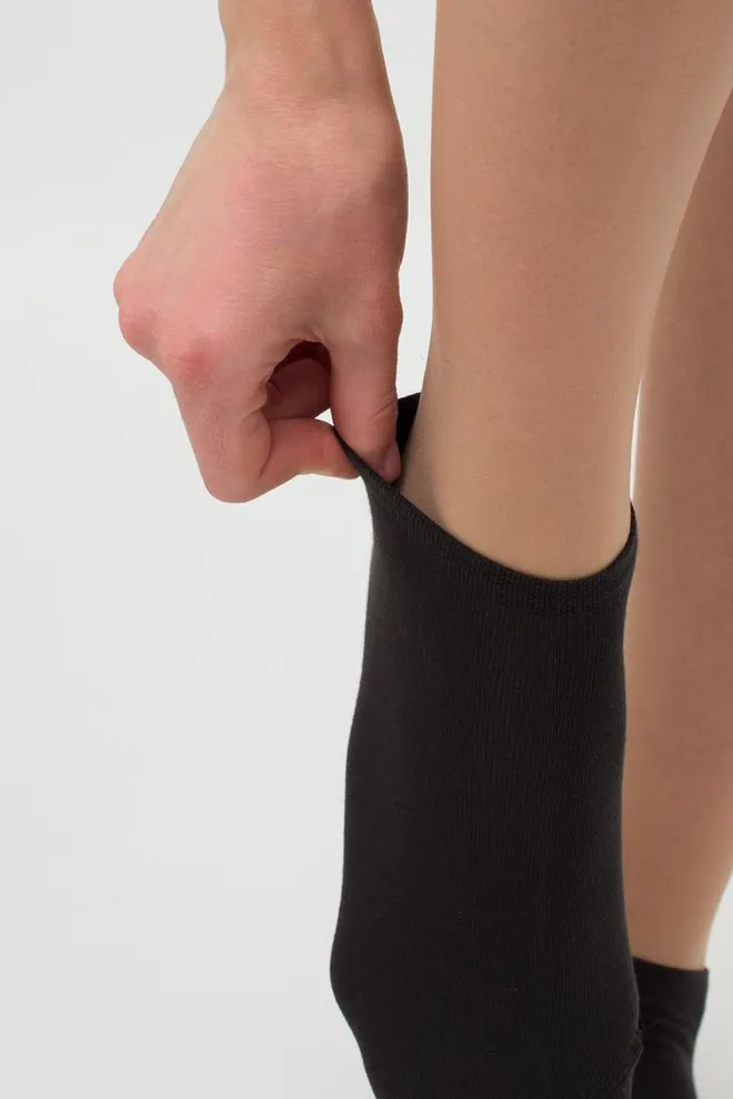 Шкарпетки жіночі короткі Ws1 classic Giulia 2 пари (haze/iron)