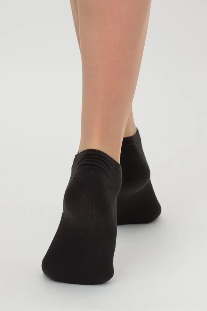 Шкарпетки жіночі короткі Ws1 classic Giulia 2 пари (haze/iron)