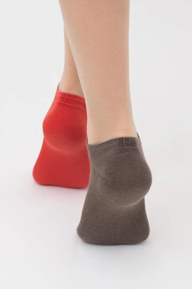 Шкарпетки жіночі короткі Ws1 classic Giulia 2 пари (haze/ceramite)