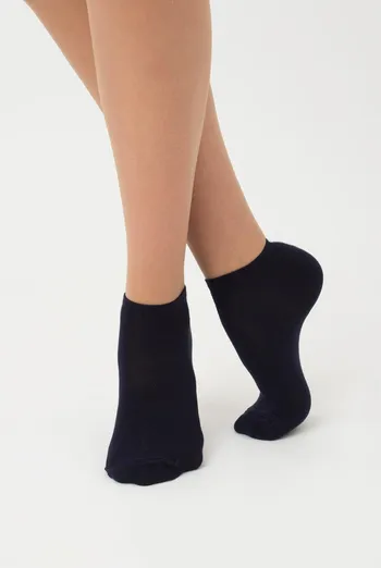 Женские короткие носки из хлопка Ws1 Classic Giulia (navy)