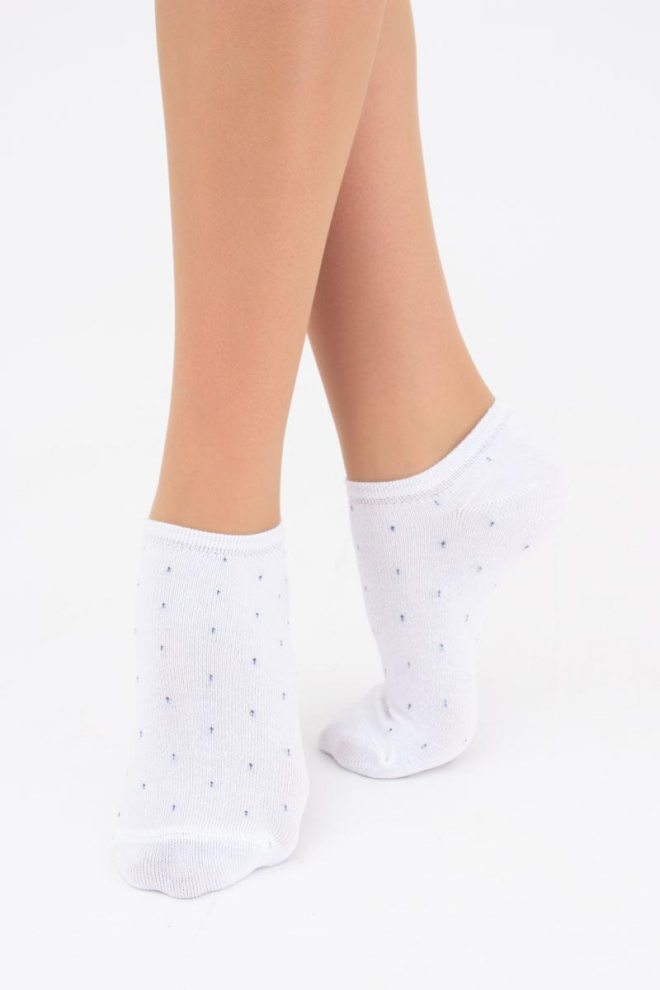 Шкарпетки жіночі невидимі WS1 fashion 046 + WS1 fashion 046 Giulia 2 пари (white/jeans)