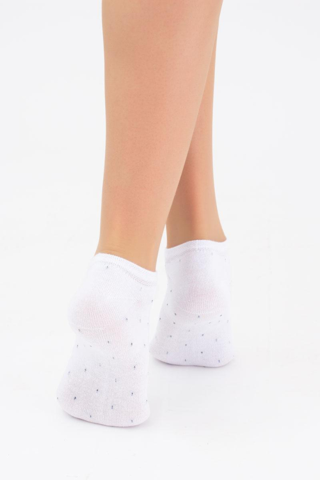 Шкарпетки жіночі невидимі WS1 fashion 046 + WS1 fashion 046 Giulia 2 пари (white/jeans)