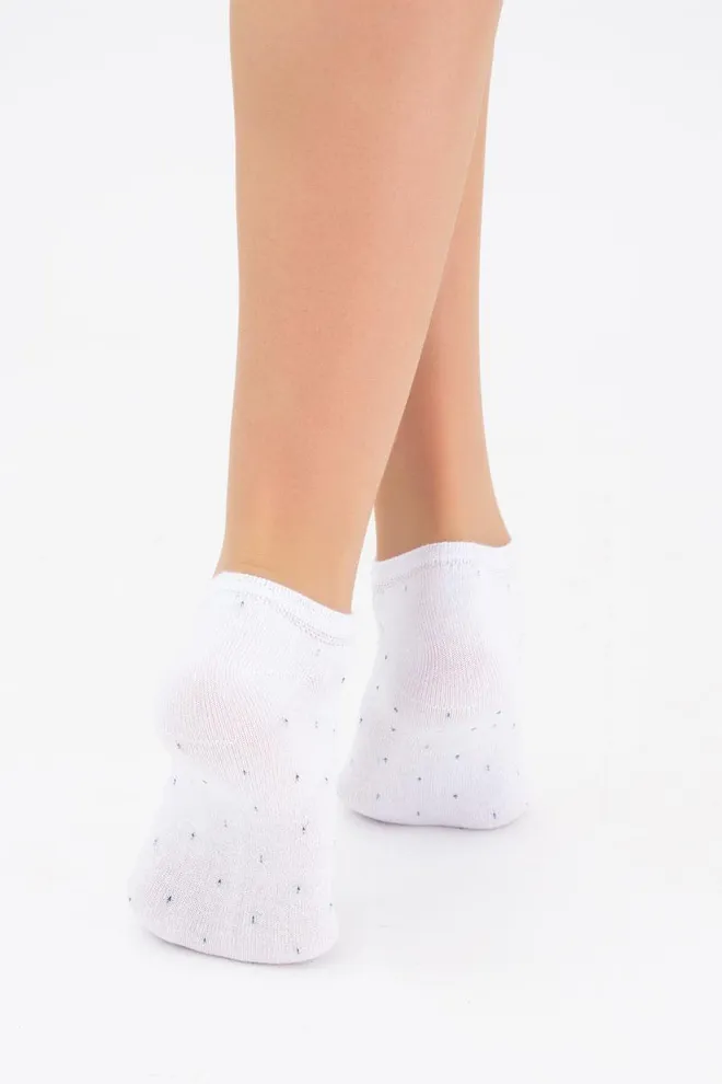 Носки женские невидимые WS1 fashion 046 + WS1 fashion 046 Giulia 2 пары (white/jeans)