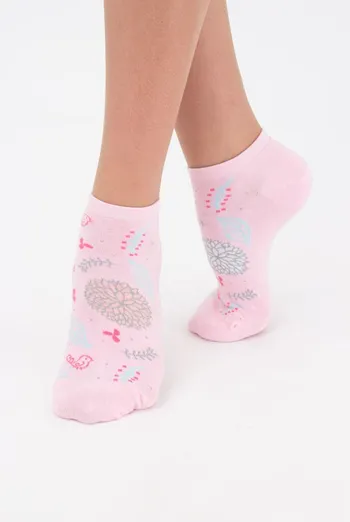 Шкарпетки жіночі короткі Ws1 premium lurex 003 Giulia (pearl) Шкарпетки жіночі короткі Ws1 premium lurex 003 Giulia (pearl)