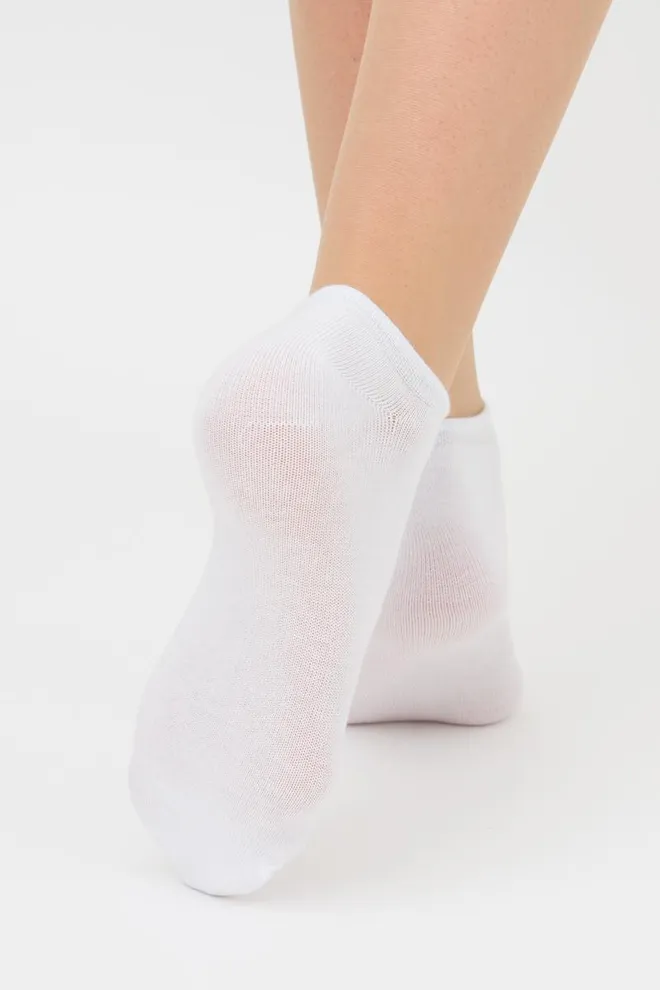 Набір кольорових жіночих шкарпеток WS1 SET 1 Giulia 5 пар (white/pastel turquoise)