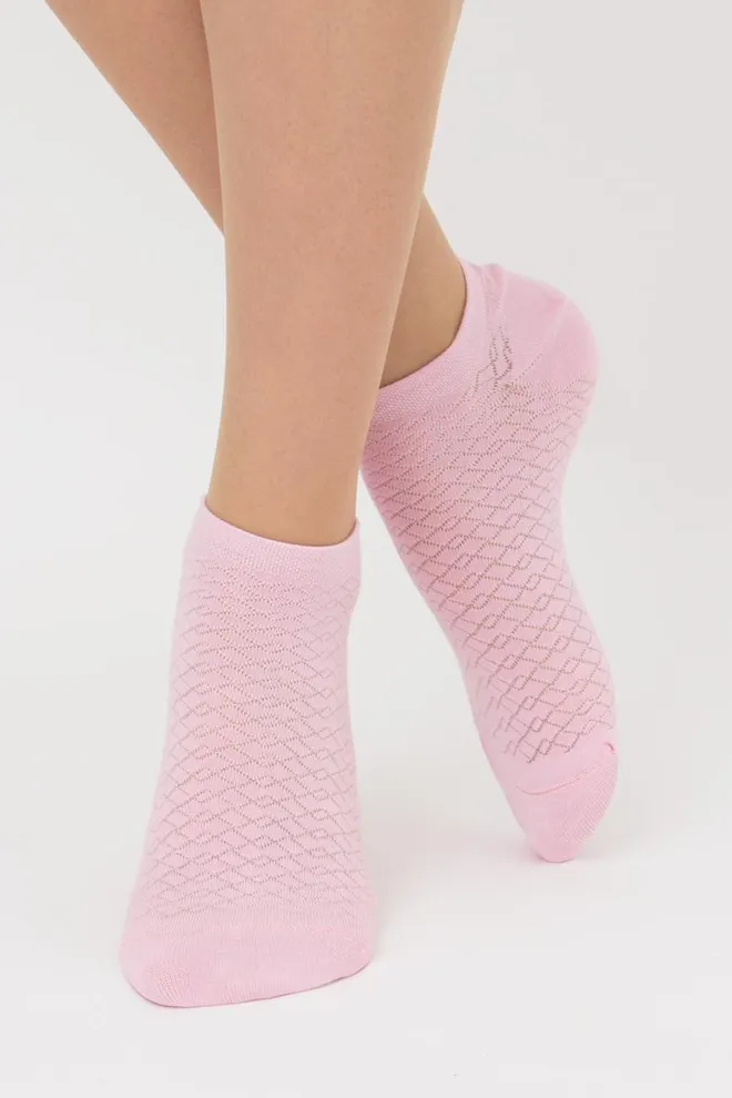 Набір кольорових жіночих шкарпеток WS1 SET 2 Giulia 5 пар(white/pearl/silver)