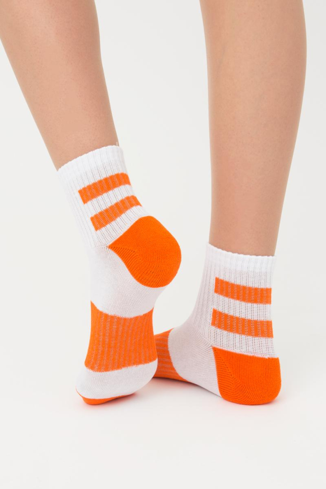 Жіночі спортивні шкарпетки WS2C/SpTe-002 Giulia (orange)