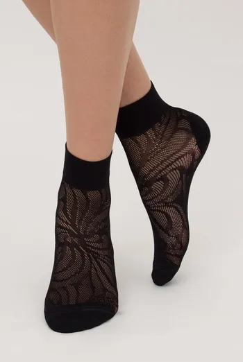 Шкарпетки жіночі классические ажурні WS2 Air Pa 010 Giulia (black)