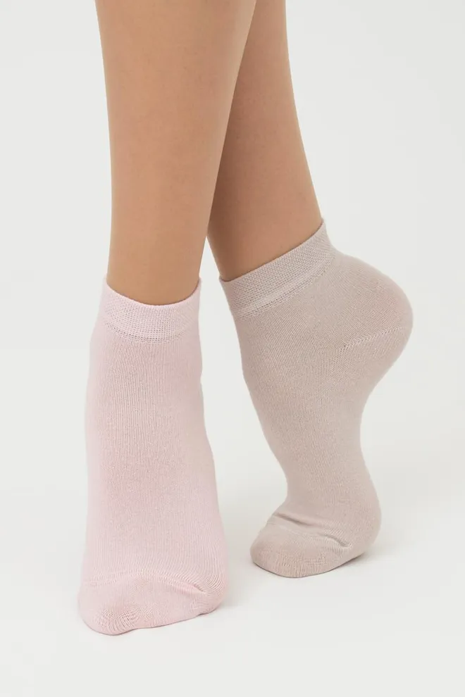 Шкарпетки жіночі низькі Ws2 classic Giulia 2 пари (moonlight/blushing bride)