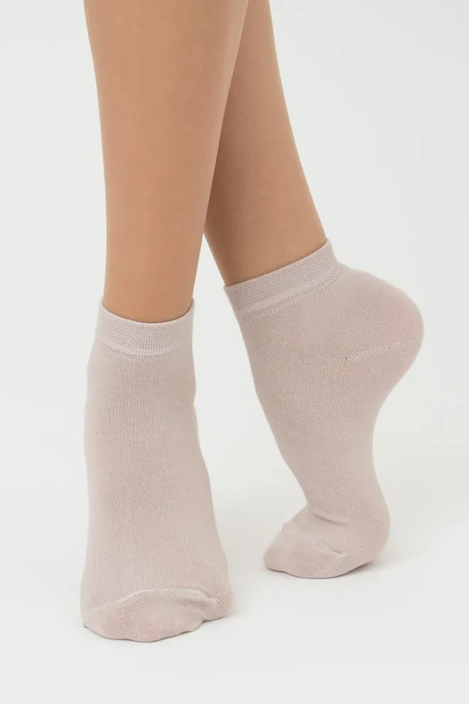 Шкарпетки жіночі низькі Ws2 classic Giulia 2 пари (moonlight/blushing bride)
