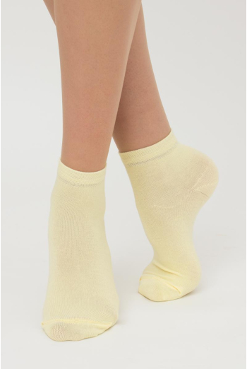 Носки женские Ws2 Classic Giulia (light yellow) Носки женские Ws2 Classic Giulia (light yellow)