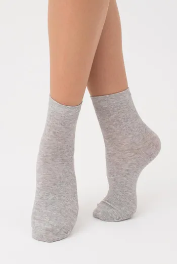 Шкарпетки жіночі Ws2 Classic Giulia (light grey melange) Шкарпетки жіночі Ws2 Classic Giulia (light grey melange)