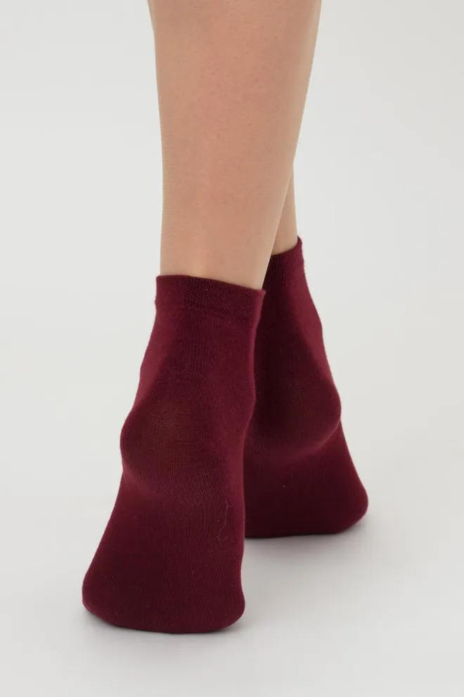 Шкарпетки жіночі Ws2 Classic Giulia (marsala), червоний