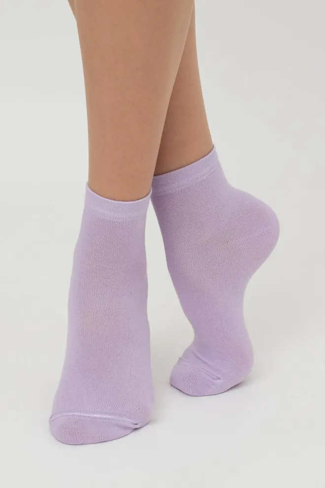 Шкарпетки жіночі Ws2 Classic Giulia (lilac)