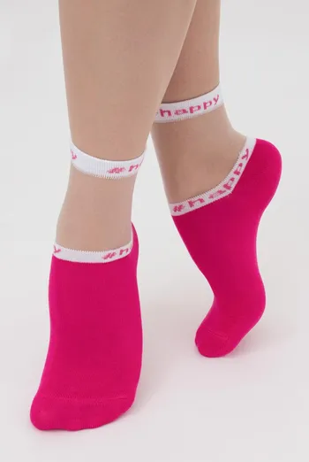 Шкарпетки жіночі класичні Ws2 cristal 039 Giulia (fuxia) Шкарпетки жіночі класичні Ws2 cristal 039 Giulia (fuxia)