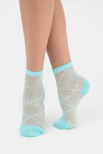 Носки женские классические Ws2 cristal 049 Giulia (light mint)