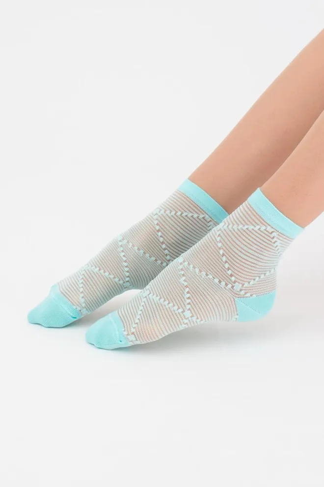 Носки женские классические Ws2 cristal 049 Giulia (light mint)
