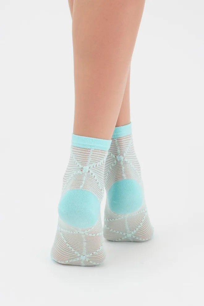Носки женские классические Ws2 cristal 049 Giulia (light mint)
