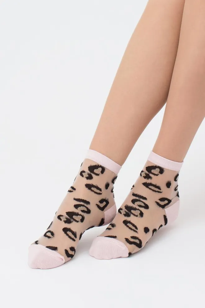 Шкарпетки жіночі класичні Ws2 cristal 070 Giulia (blushing bride)