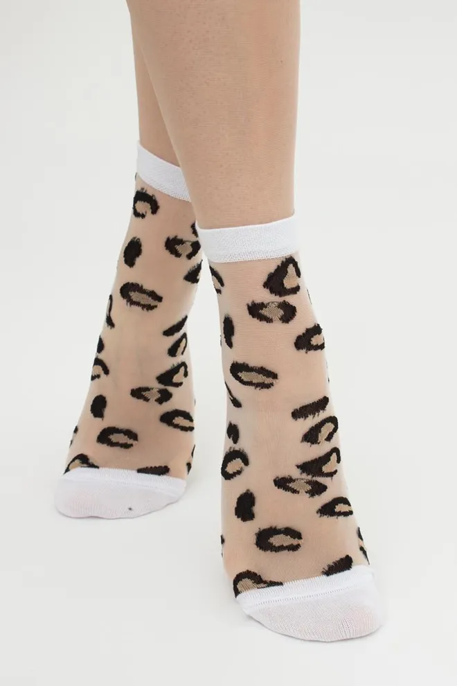 Шкарпетки жіночі класичні Ws2 cristal 070 Giulia (bianco)