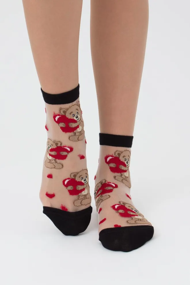 Шкарпетки жіночі класичні Ws2 cristal 072 Giulia (nero), чорний