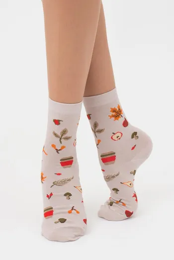 Носки женские классические с принтом WS3 autumn 004 Giulia (moonlight) Носки женские классические с принтом WS3 autumn 004 Giulia (moonlight)