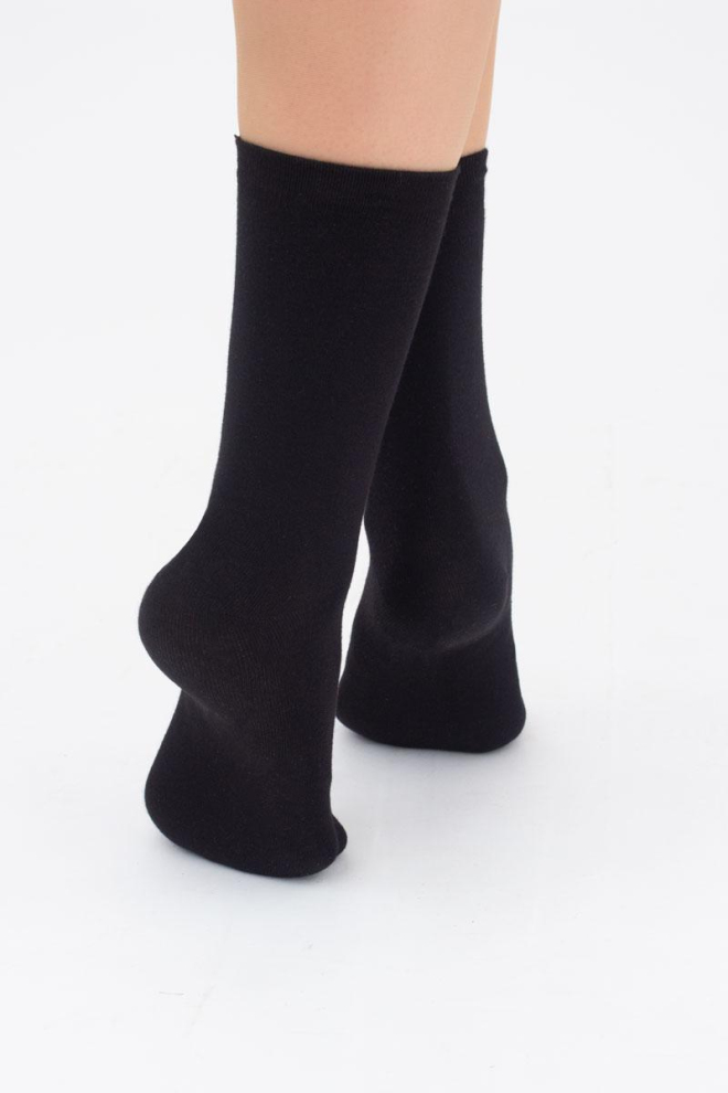 Шкарпетки жіночі класичні Ws3 classic + Ws basic 001 Giulia 2 пари (black)