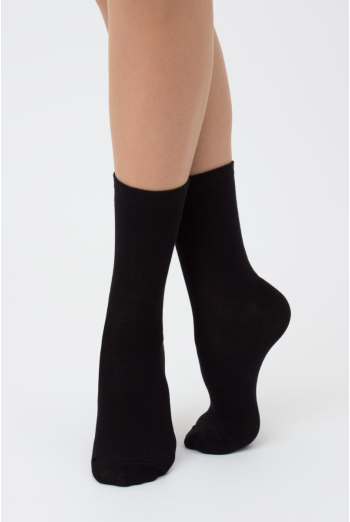 Носки женские классические Ws3 classic Giulia 2 пары (black/black), черный Носки женские классические Ws3 classic Giulia 2 пары (black/black), черный
