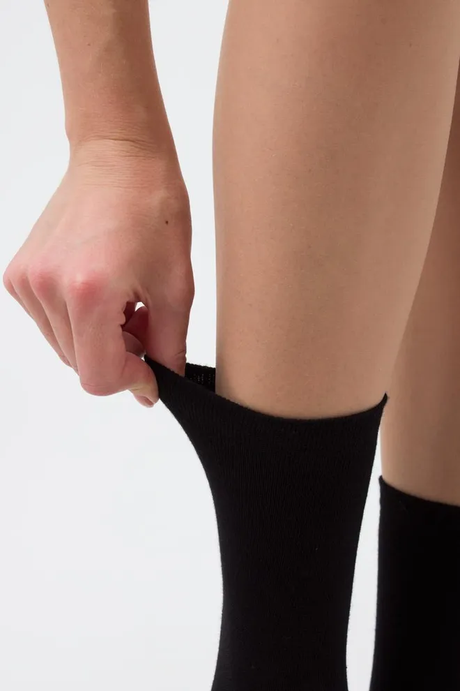 Шкарпетки жіночі класичні Ws3 classic Giulia 2 пари (black/black), чорний