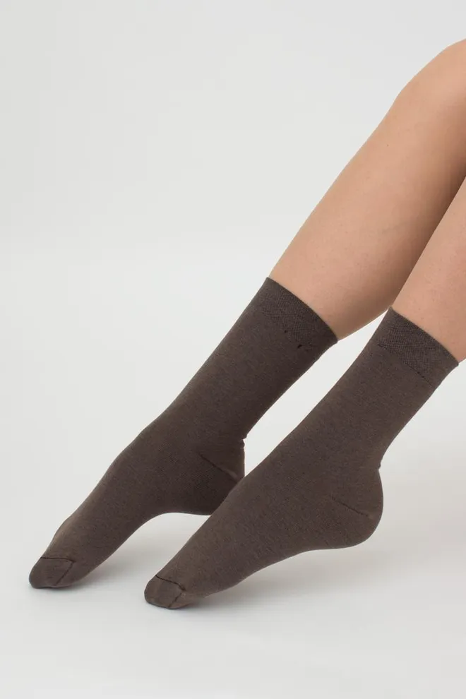 Шкарпетки жіночі класичні Ws3 classic Giulia 2 пари (haze/iron)