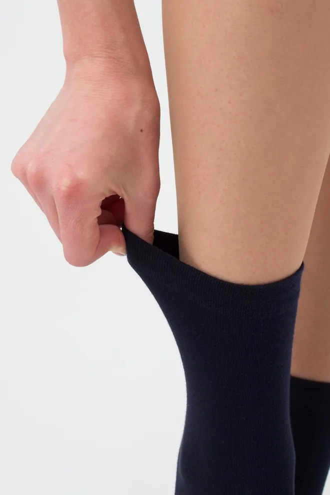 Шкарпетки жіночі класичні Ws3 classic Giulia 2 пари (navy/iron)