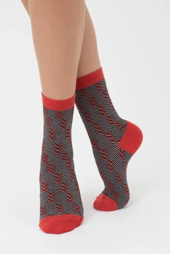 Носки женские классические с притом WS3 jaccard 002 Giulia (ginger) Носки женские классические с притом WS3 jaccard 002 Giulia (ginger)