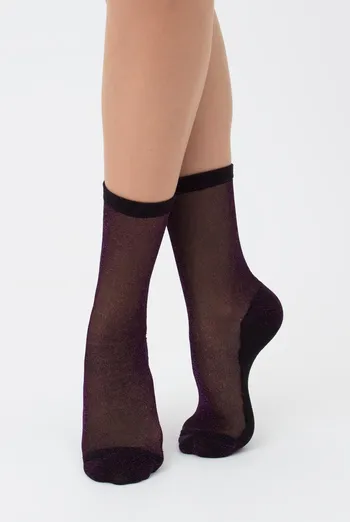 Носки женские с люрексом Ws3 lurex pa 001 Giulia (shiny pink metallic) Носки женские с люрексом Ws3 lurex pa 001 Giulia (shiny pink metallic)