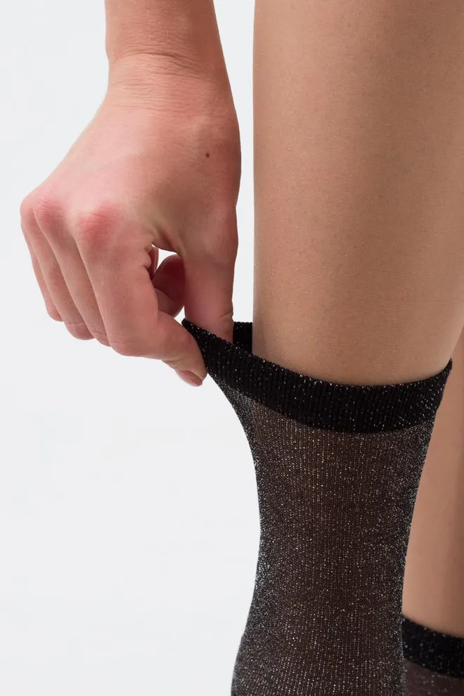 Носки женские с люрексом Ws3 lurex pa 001 Giulia (silver metallic)