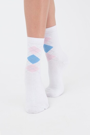 Носки женские классические Ws3 soft fashion 010 Ws3c/sl-010 Giulia (bianco) Носки женские классические Ws3 soft fashion 010 Ws3c/sl-010 Giulia (bianco)