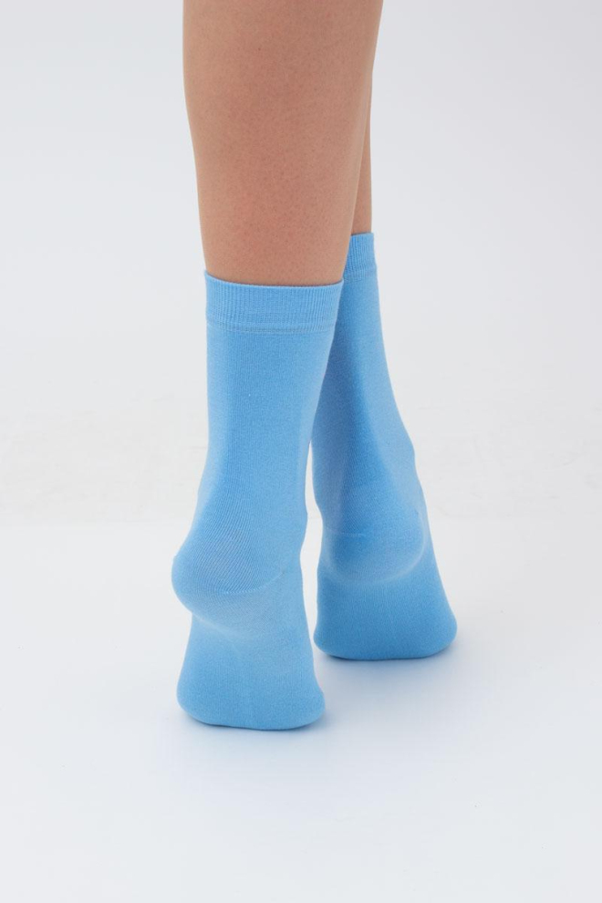 Шкарпетки жіночі класичні Ws3 soft fashion 010 Ws3c/sl-010 Giulia (baby blue), блакитний