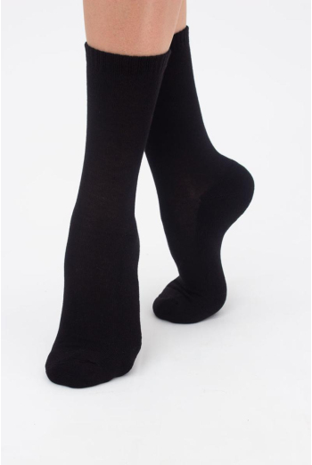Шкарпетки жіночі теплі Ws3 terry classic 003 Giulia (black)