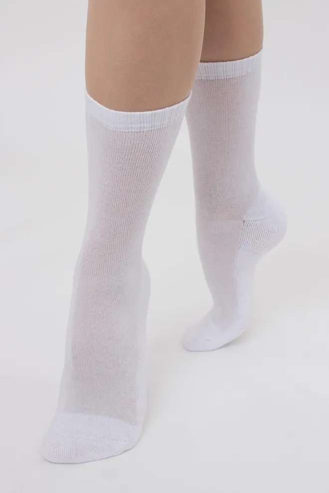 Шкарпетки жіночі теплі Ws3 terry classic 003 Giulia (white)